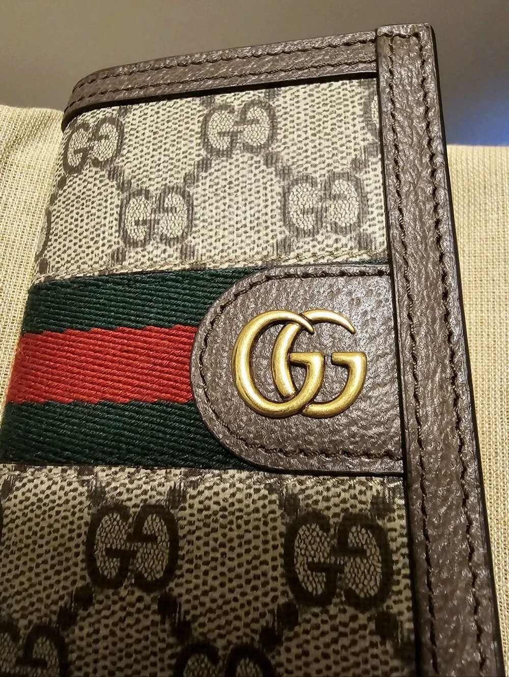 Authentic Gucci Ophidia GG Card Case - Picture 2 of 11